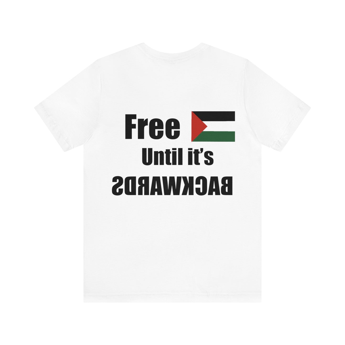 Free Palestine Unisex Jersey Short Sleeve Tee