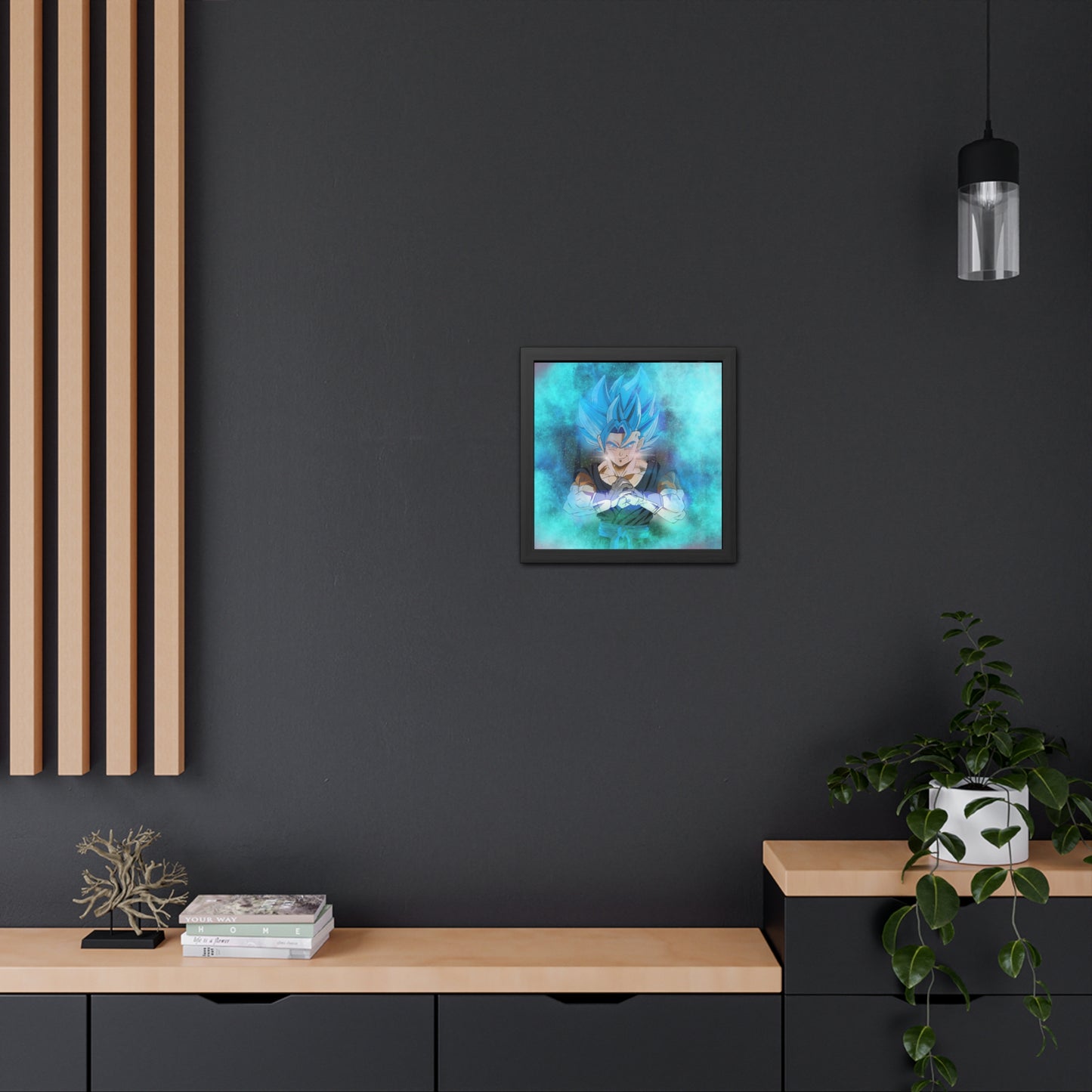 Vegito Blue Dragon Ball Super PREMIUM Framed Posters