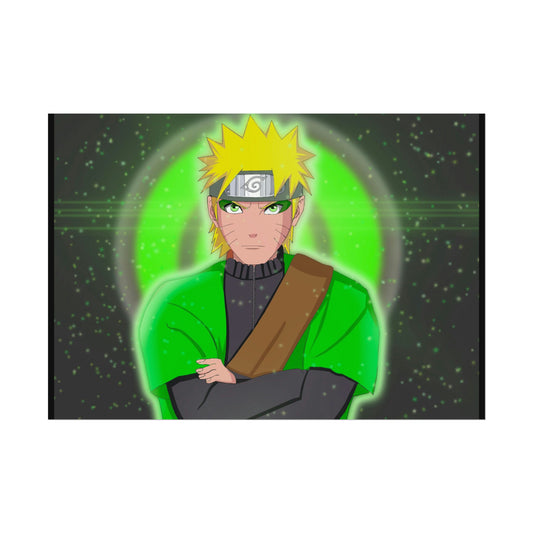 Green Naruto Sage Mode Naruto Shippuden Rolled Posters