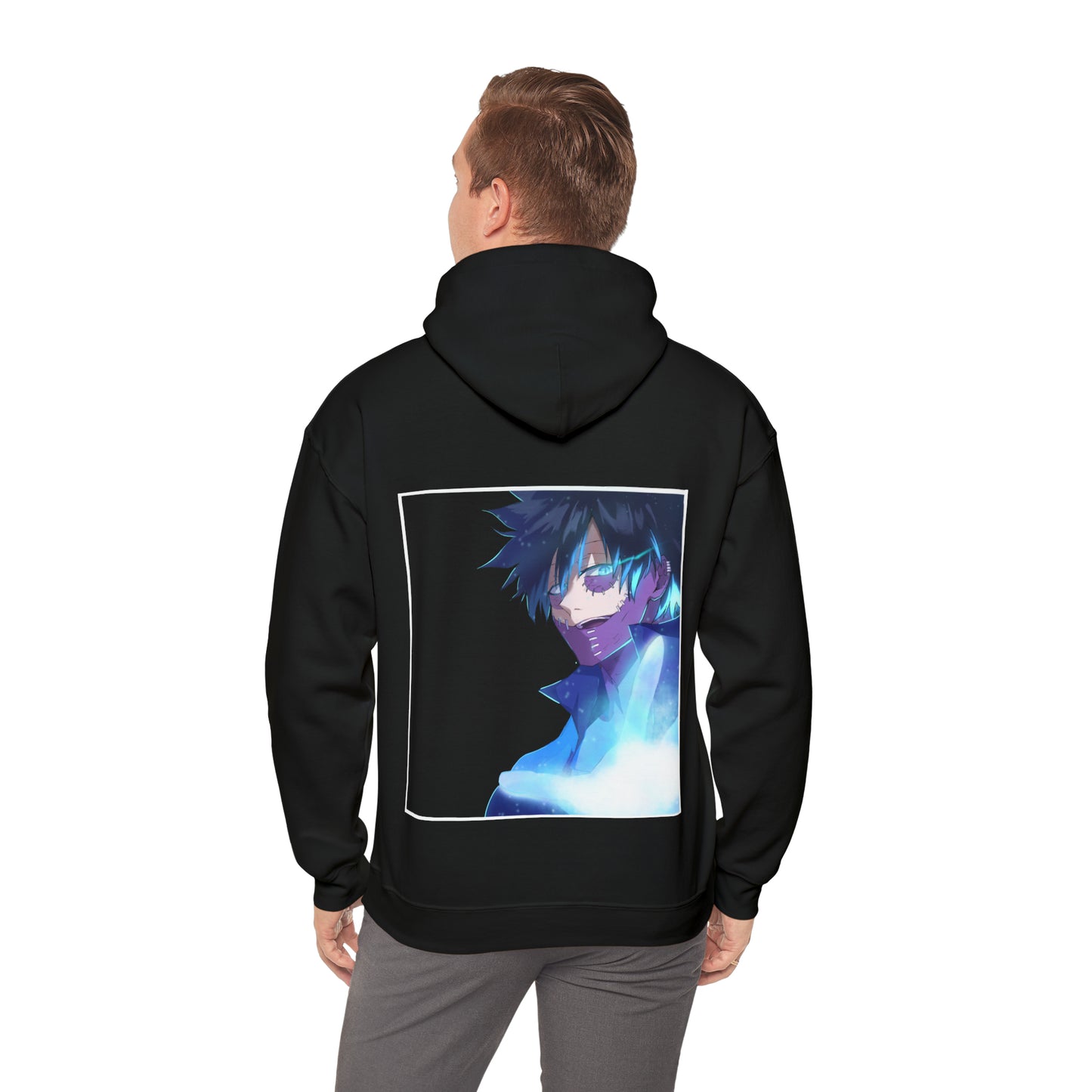 Black Dabi My Hero Academia Unisex Heavy Blend™ Hooded Sweatshirt