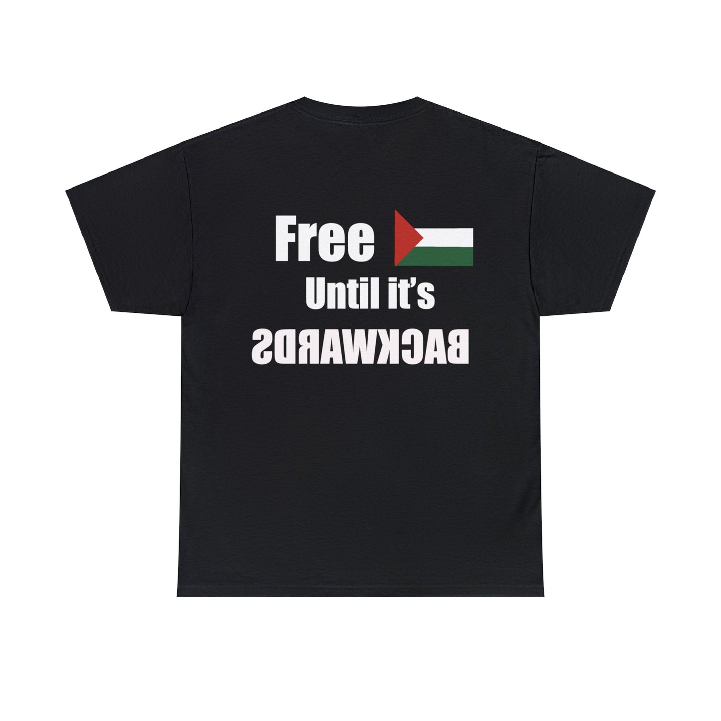 Black Free Palestine Unisex Heavy Cotton Tee