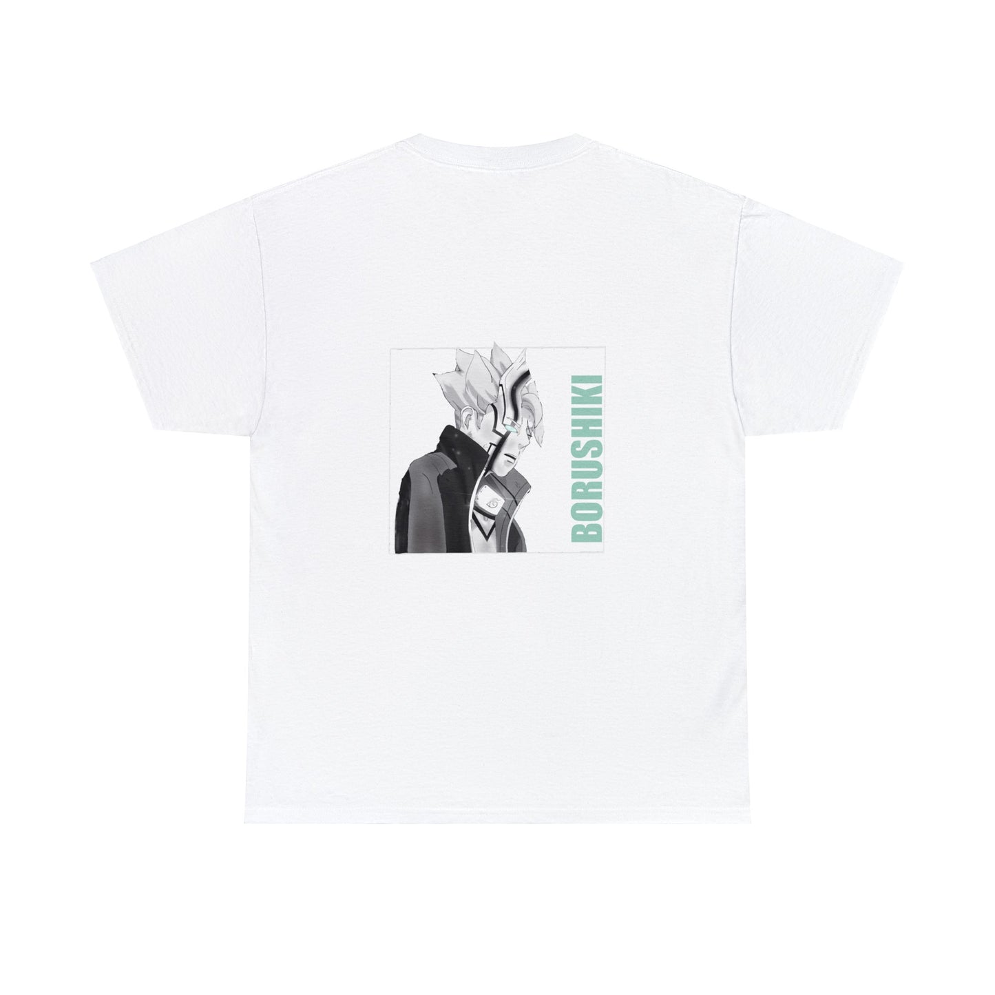 White Borushiki Boruto Naruto Next Generations Unisex Heavy Cotton Tee