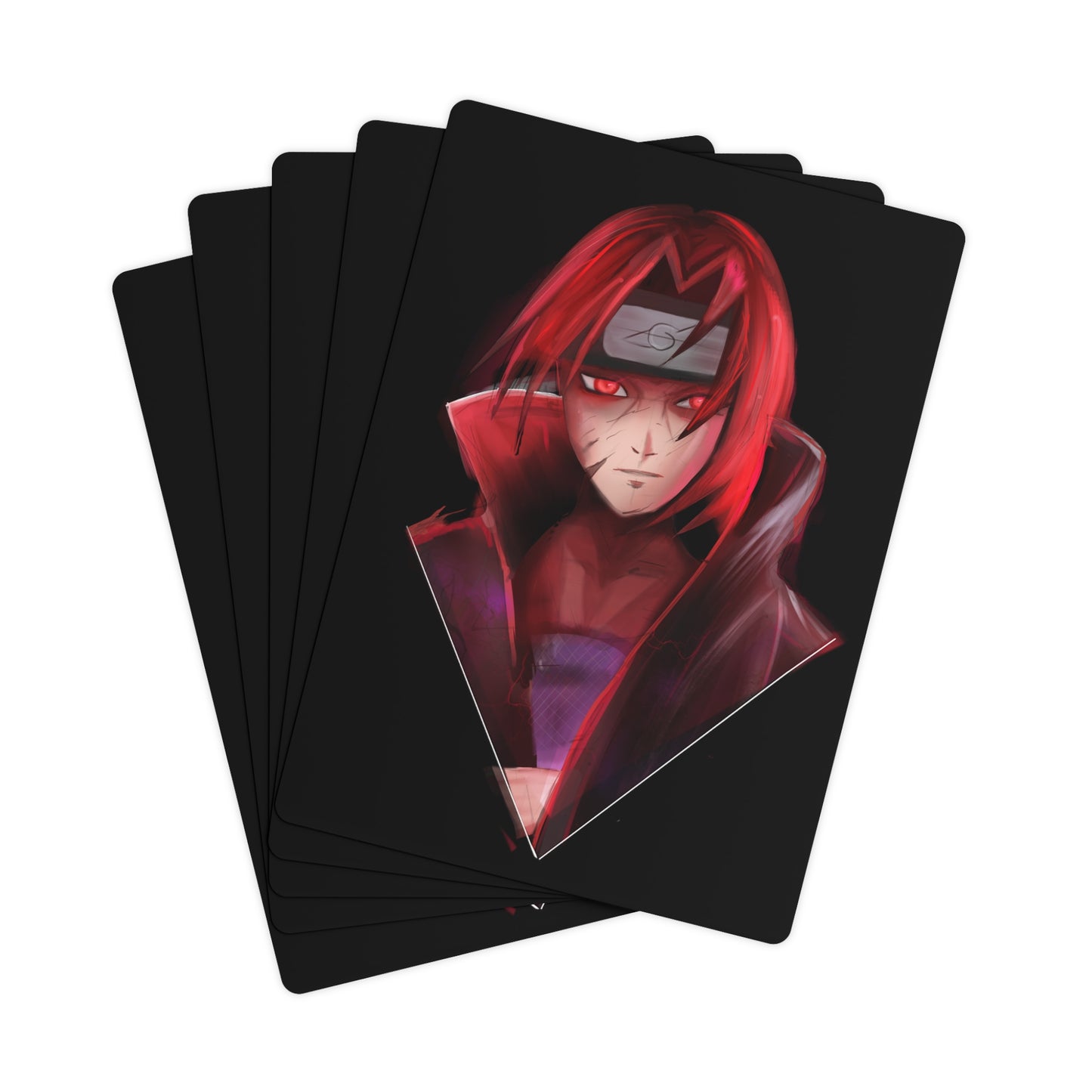 Itachi Uchiha Naruto Shippuden Poker Cards