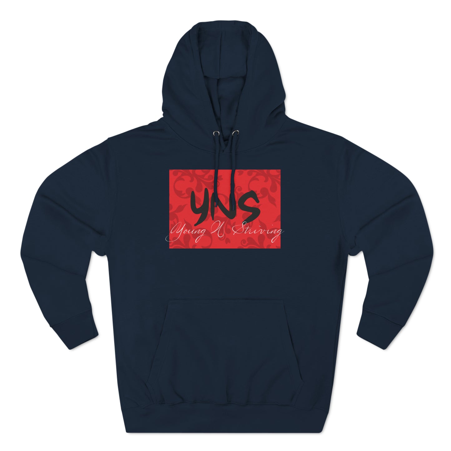 YNS Graphic Three-Panel Fleece Hoodie