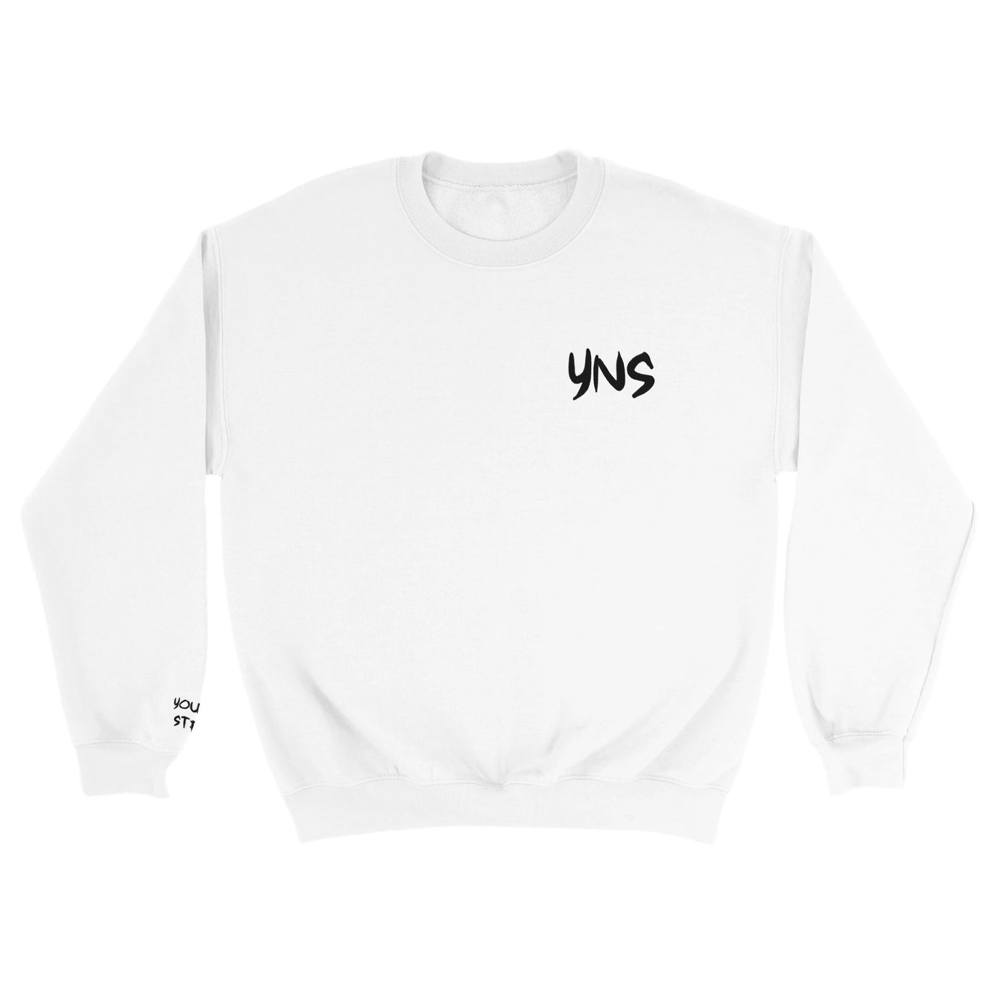 YNS Young n Striving Classic Unisex EMBROIDERED Crewneck Sweatshirt