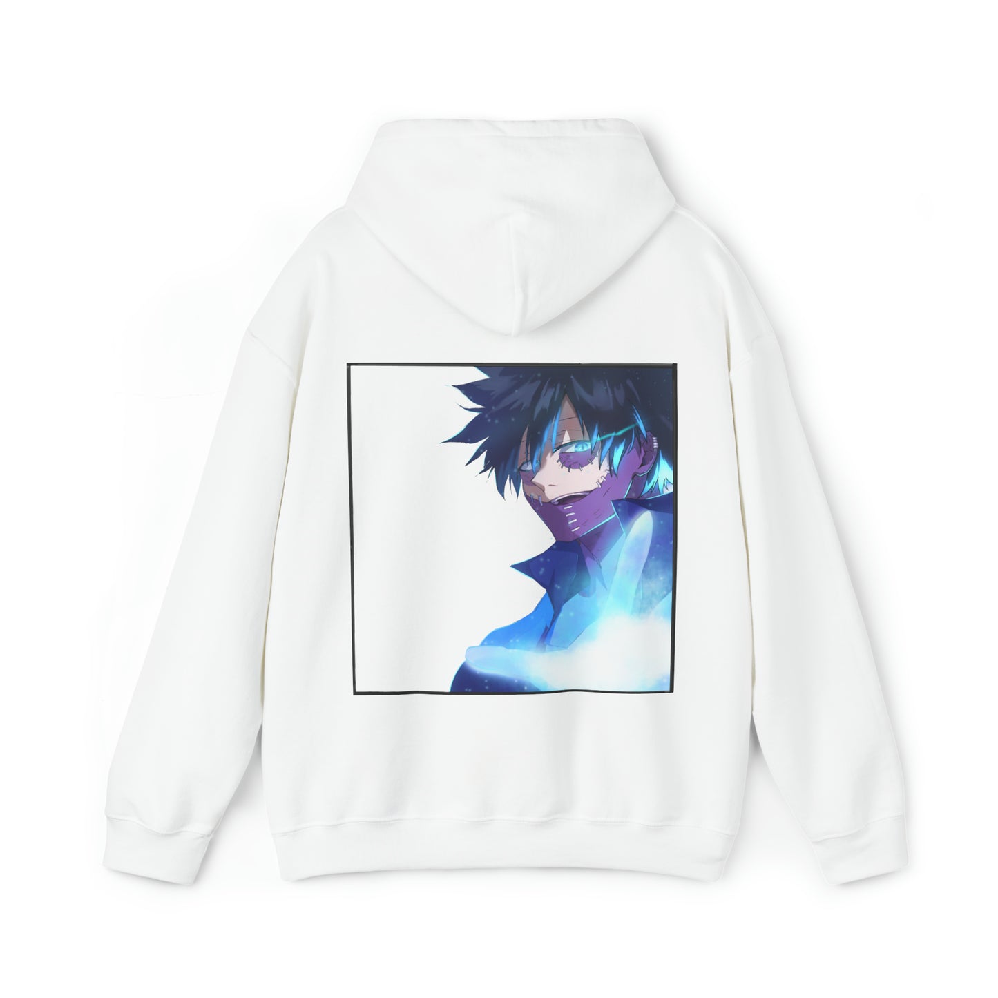 White Dabi My Hero Acadamia Unisex Heavy Blend™ Hooded Sweatshirt