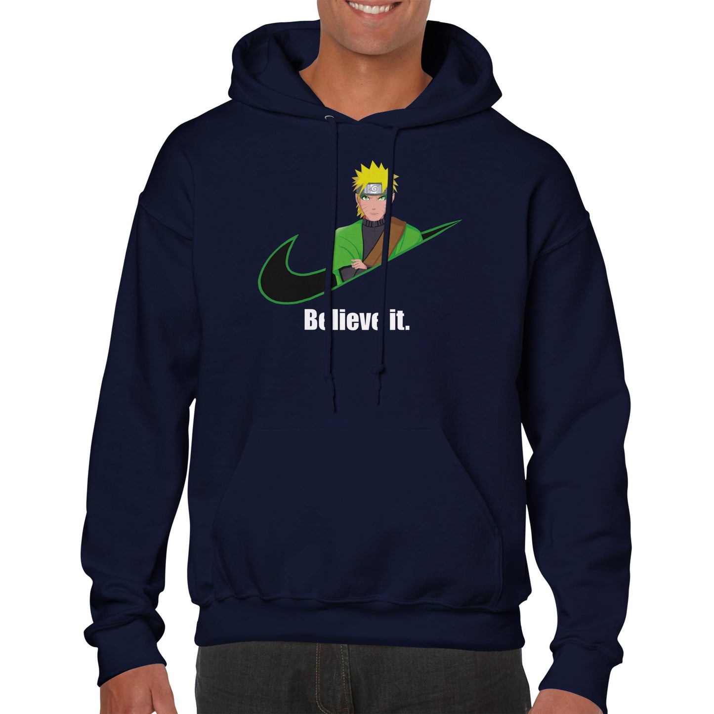 Green Naruto Sage Mode Naruto Shippuden Jutsu it! Premium Unisex Pullover Hoodie